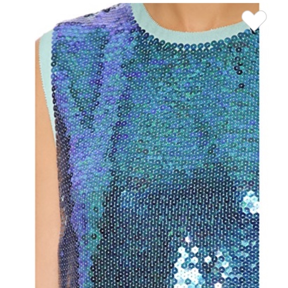 Marc by Marc Jacobs Aqua Sequin dress - Picture 3 of 4